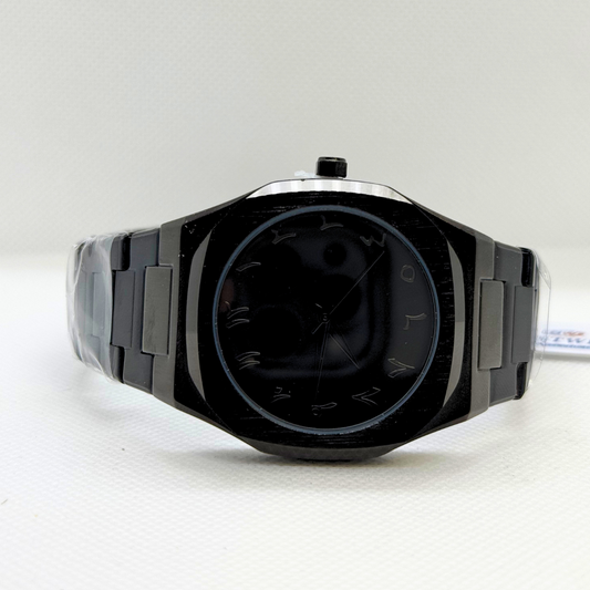 Black Aura Arabic Stainless Steel Aura Watch