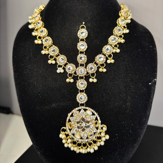 Statement Traditional necklace Jewelry Set – Sparkling Stones