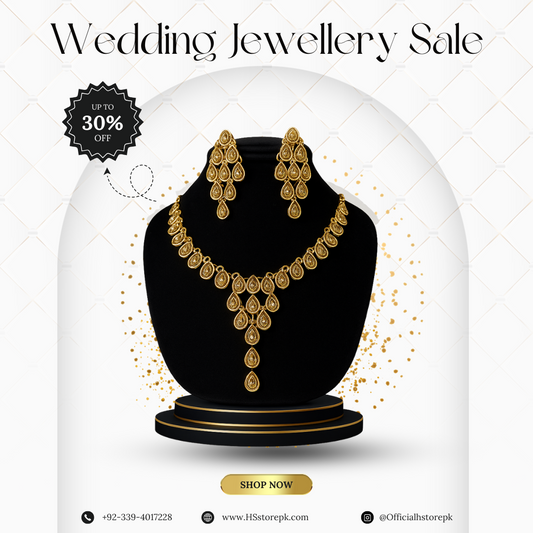 Elegant Traditional Jewelry Set with Stunning Jhumkay – Complete Necklace, Earrings