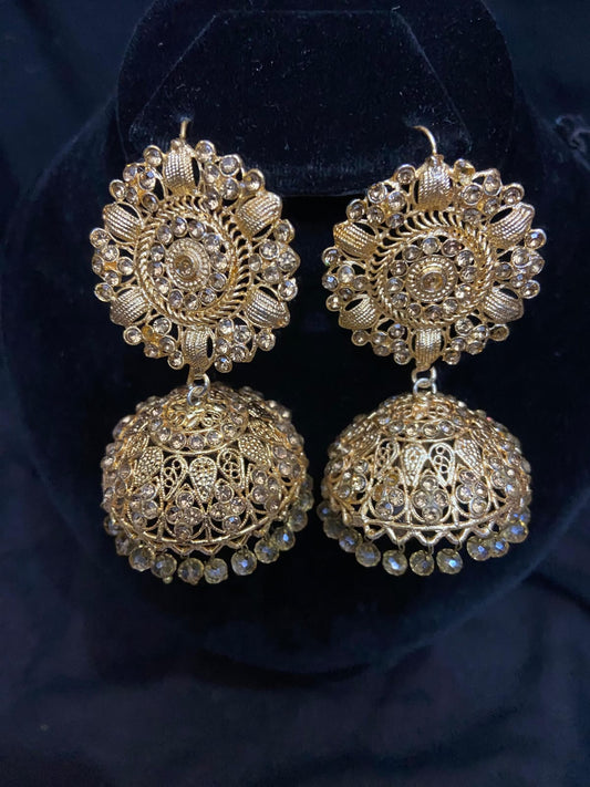 Stylish Jhumka Earrings – Traditional Elegance with a Modern Twist