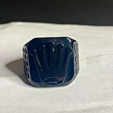 Premium Black Men’s Ring – Bold, Modern, and Timeless