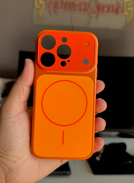 iPhone 17 Pro Max Convert Case Glass Back Magsafe Cover Turn to 17Pro